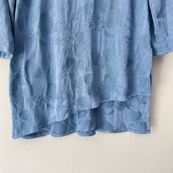 Soft Surroundings Cecile Embroidered Floral Tunic Size M - Picture 5 of 14
